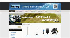 Desktop Screenshot of janyung.com